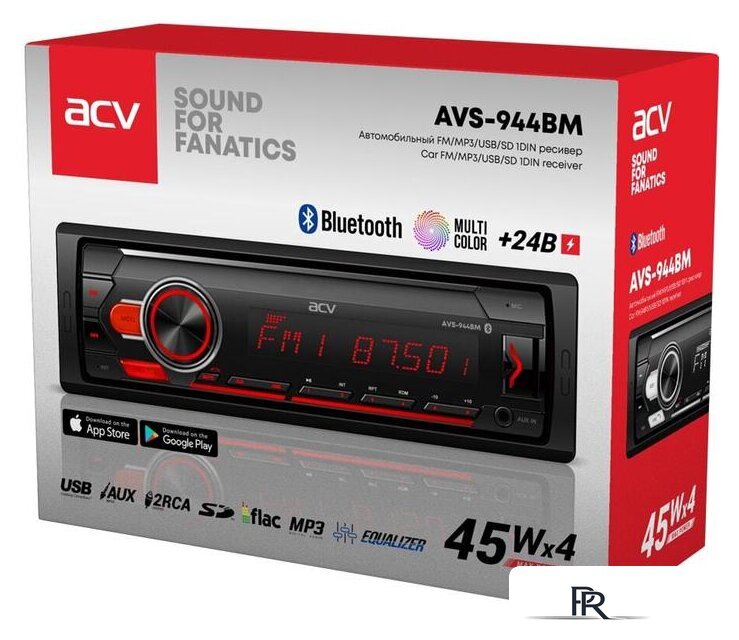 USB-магнитола ACV AVS-944BM - Изображение №4 — Интернет-магазин ПроЗаказ