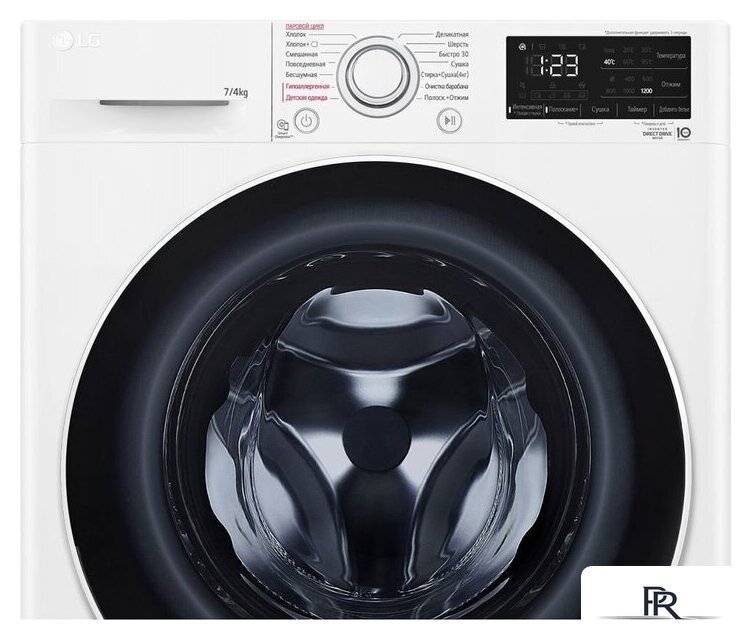 Стирально-сушильная машина LG F2V3HG0W - Изображение №10 — Интернет-магазин ПроЗаказ