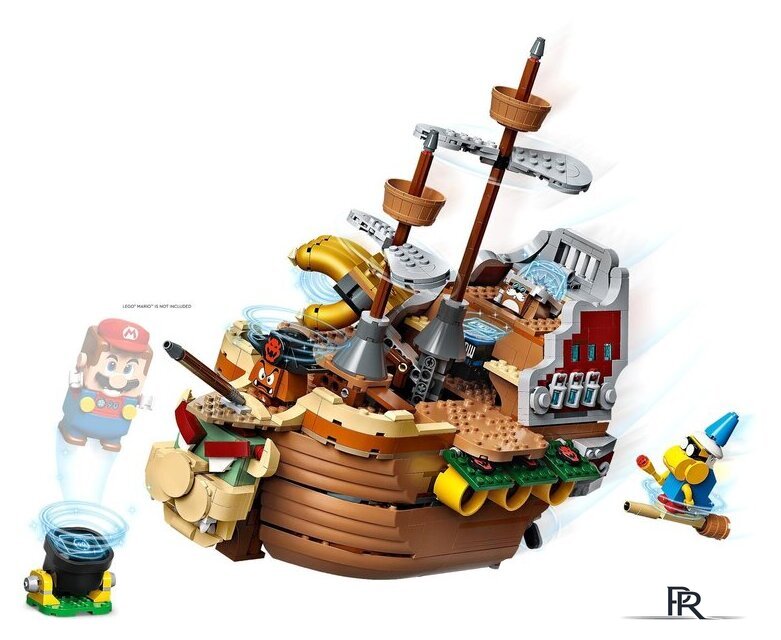 Конструктор LEGO Super Mario 71391 Летучий корабль Боузера - Изображение №9 — Интернет-магазин ПроЗаказ