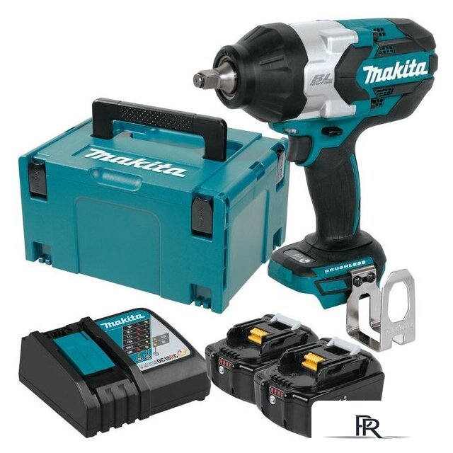 Гайковерт Makita DTW1002RTJ (с 2-мя АКБ, кейс) - Изображение №1 — Интернет-магазин ПроЗаказ