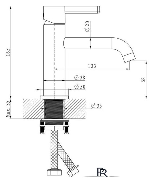 Смеситель Lauter Velvet 21СК696С - Изображение №2 — Интернет-магазин ПроЗаказ