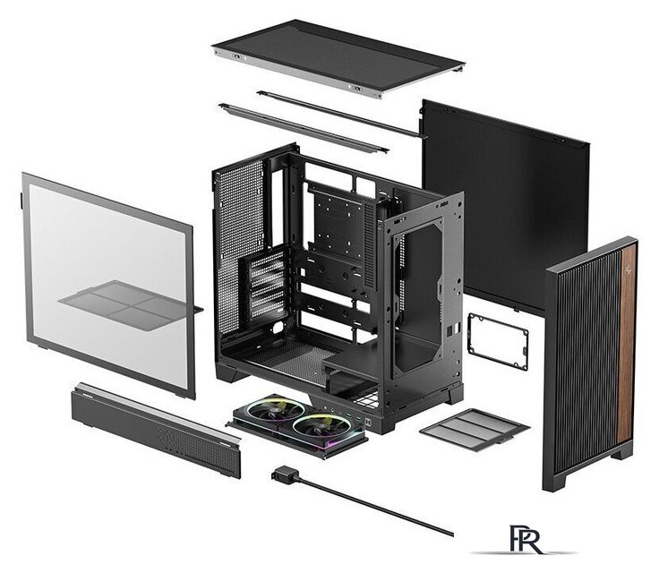Корпус DeepCool CL600 R-CL600-BKNNA2-G-1 - Изображение №10 — Интернет-магазин ПроЗаказ