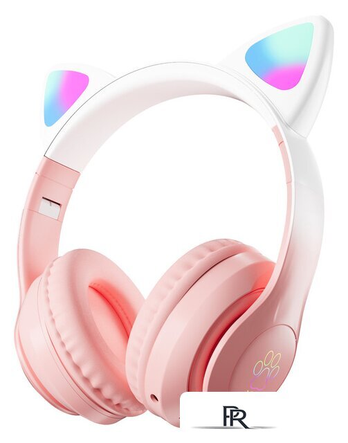 Наушники Miru Cat EP-W10 (розовый) - Изображение №1 — Интернет-магазин ПроЗаказ