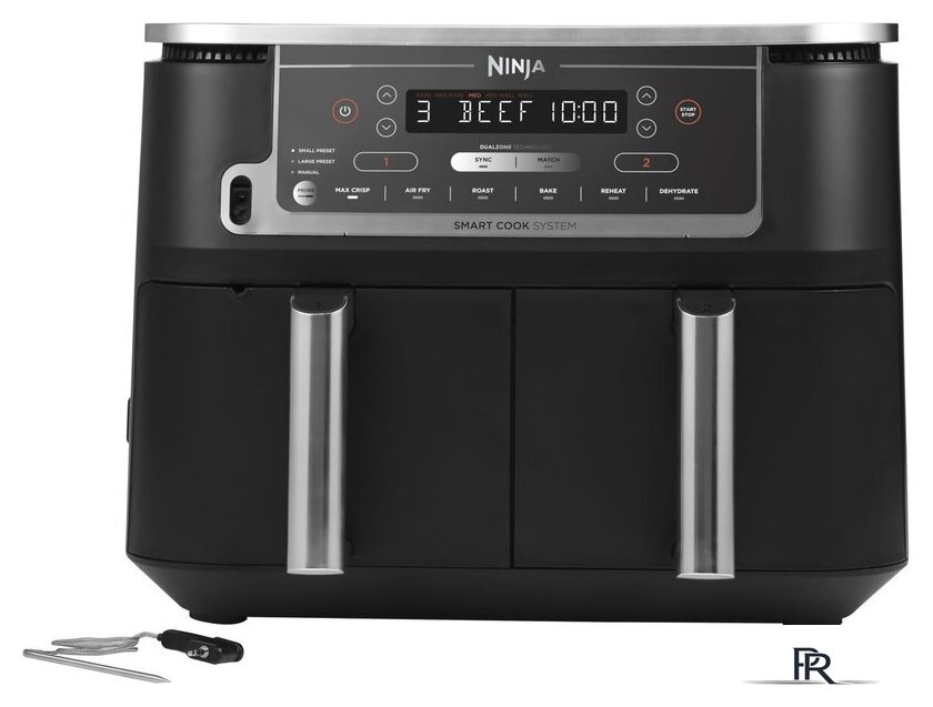 Аэрогриль (аэрофритюрница) Ninja Foodi MAX Dual Zone AF451EU - Изображение №1 — Интернет-магазин ПроЗаказ