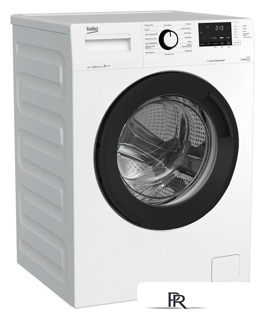 Стиральная машина BEKO WSRE8612XAWI - Изображение №2 — Интернет-магазин ПроЗаказ