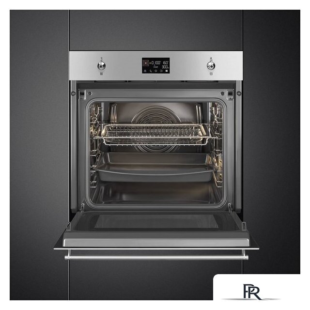 Электрический духовой шкаф Smeg SO6302M2X - Изображение №3 — Интернет-магазин ПроЗаказ