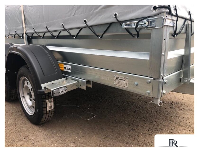 Универсальная жесткая сцепка AvtoS A25P1B (2500x1500x300, R13, ресс. 3302(ГАЗ-2лист)) - Изображение №5 — Интернет-магазин ПроЗаказ