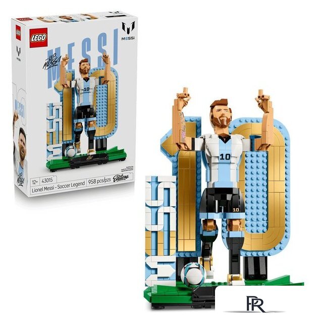 Конструктор LEGO Editions 43015 Лионель Месси – легенда футбола - Изображение №1 — Интернет-магазин ПроЗаказ