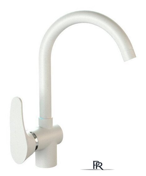 Смеситель MARRBAXX Карельский камень КМ005/G31 (белый) - Изображение №1 — Интернет-магазин ПроЗаказ