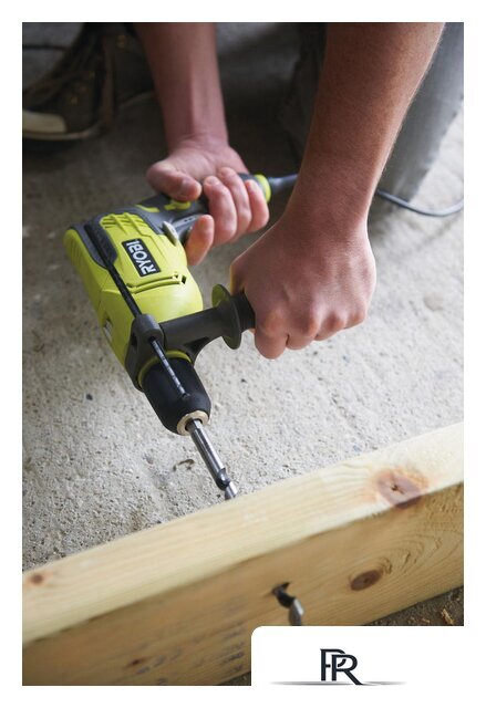 Ударная дрель Ryobi RPD800-K - Изображение №7 — Интернет-магазин ПроЗаказ