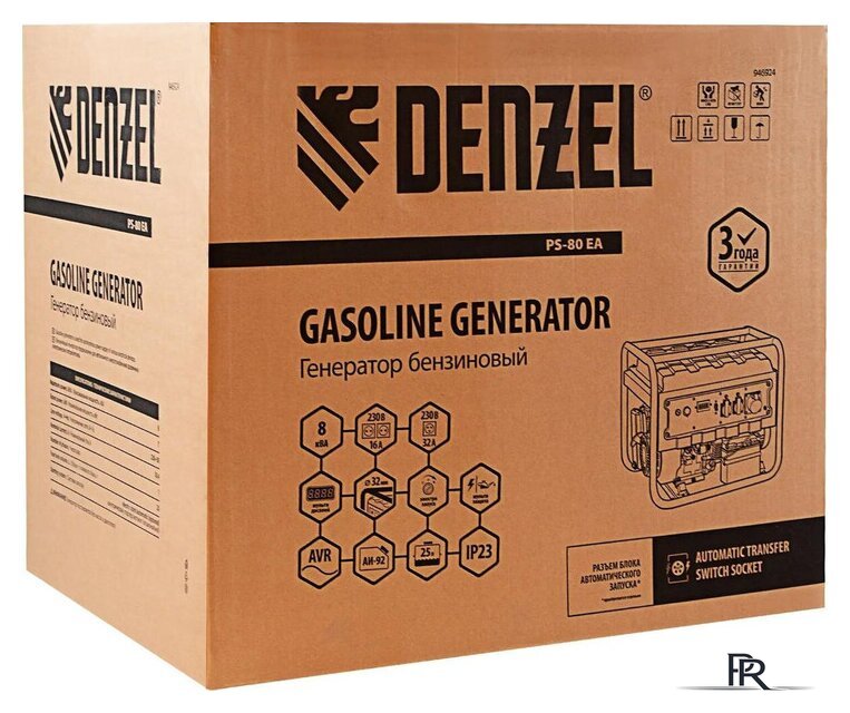 Бензиновый генератор Denzel PS 80 EA - Изображение №15 — Интернет-магазин ПроЗаказ