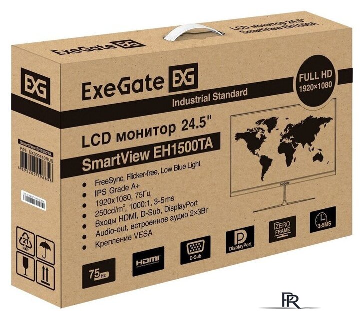 Монитор ExeGate SmartView EH1500TA EX300410RUS - Изображение №9 — Интернет-магазин ПроЗаказ