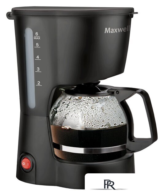 Капельная кофеварка Maxwell MW-1657 BK - Изображение №1 — Интернет-магазин ПроЗаказ