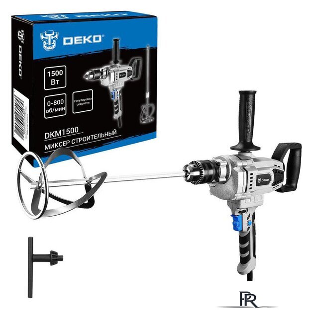 Строительный миксер Deko DKM1500 063-4992 - Изображение №1 — Интернет-магазин ПроЗаказ
