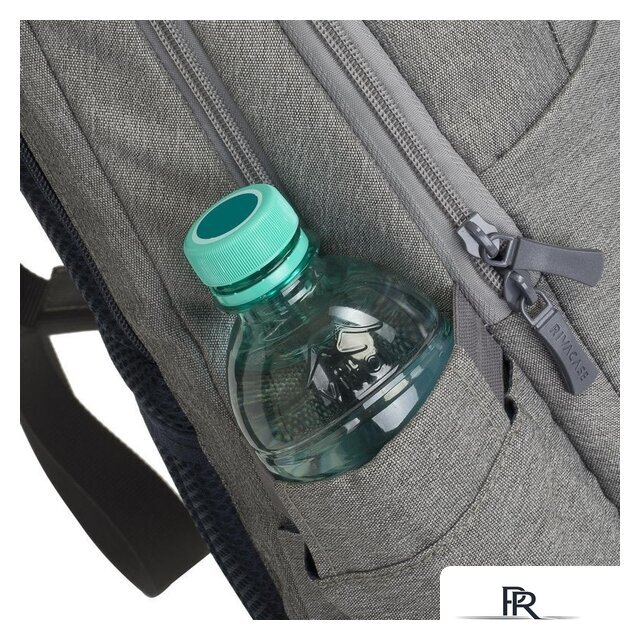 Городской рюкзак Rivacase 7760 (серый) - Изображение №4 — Интернет-магазин ПроЗаказ