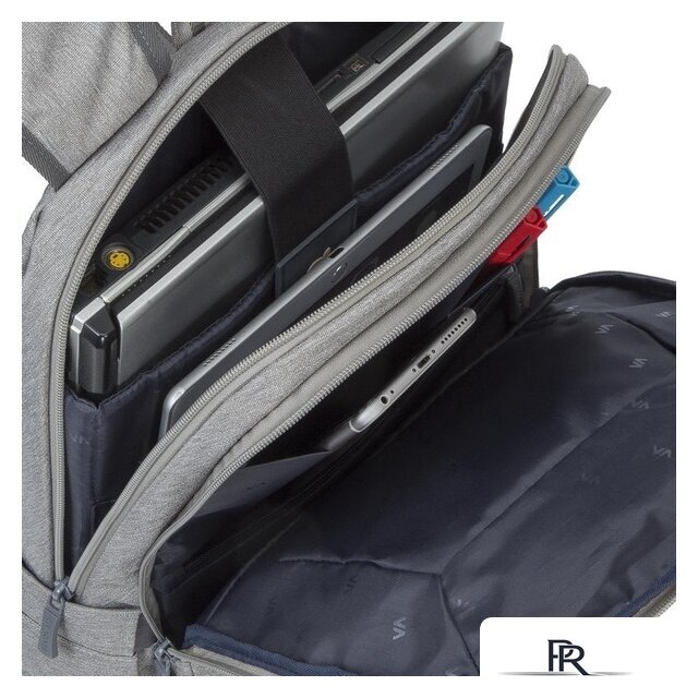 Городской рюкзак Rivacase 7760 (серый) - Изображение №8 — Интернет-магазин ПроЗаказ