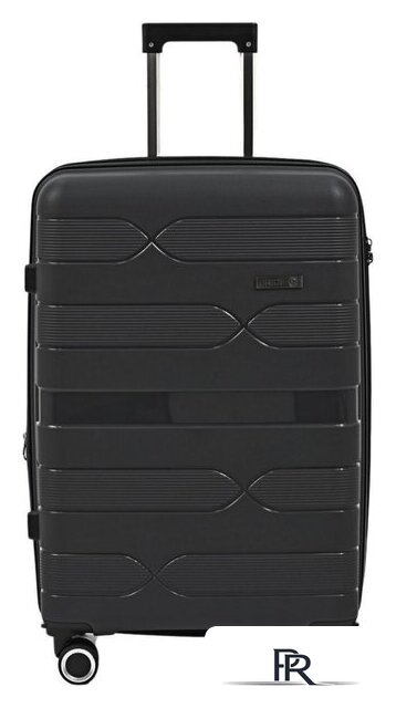 Чемодан-спиннер Pride РР-204 (M, черный) - Изображение №1 — Интернет-магазин ПроЗаказ