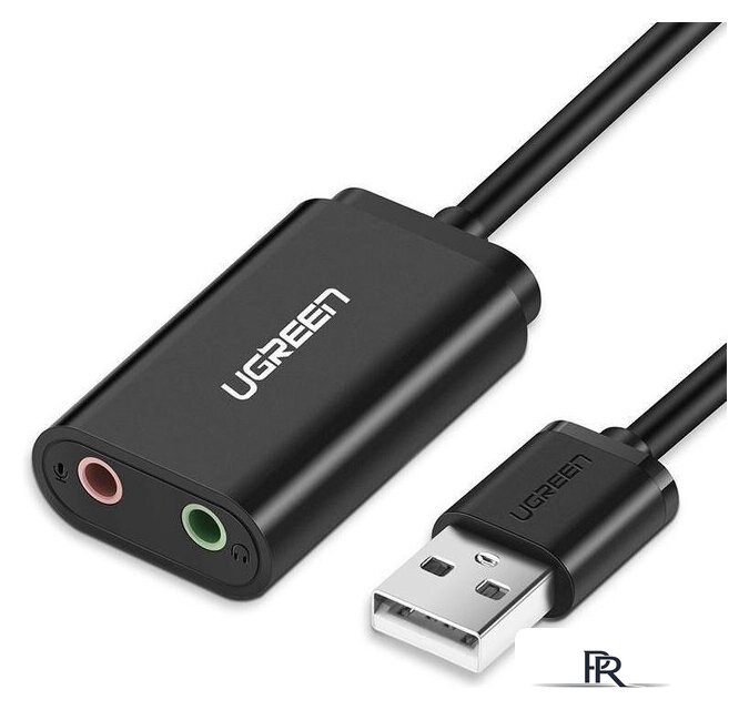 USB аудиоадаптер Ugreen US205 30724 - Изображение №1 — Интернет-магазин ПроЗаказ