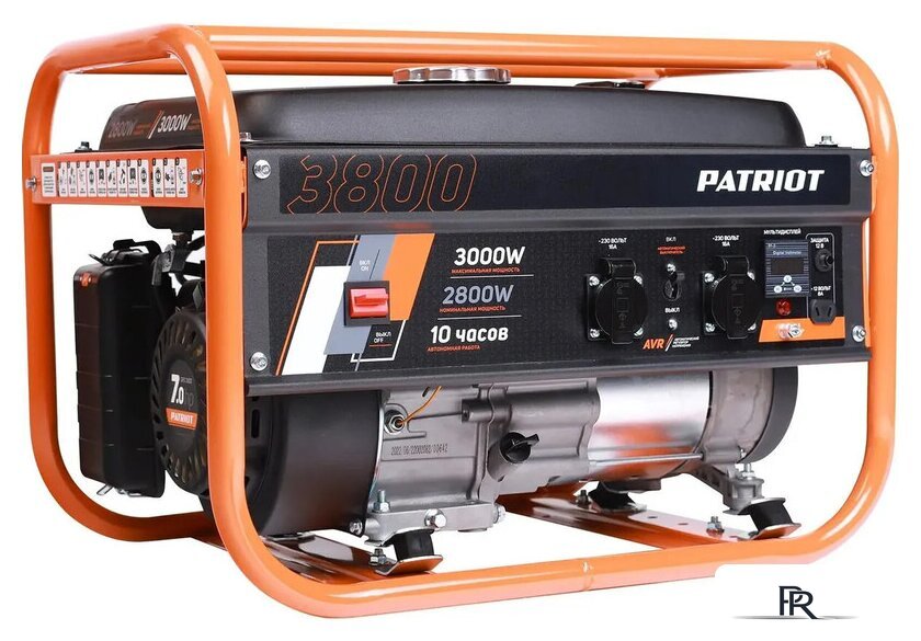 Бензиновый генератор Patriot GRS 3800 - Изображение №1 — Интернет-магазин ПроЗаказ
