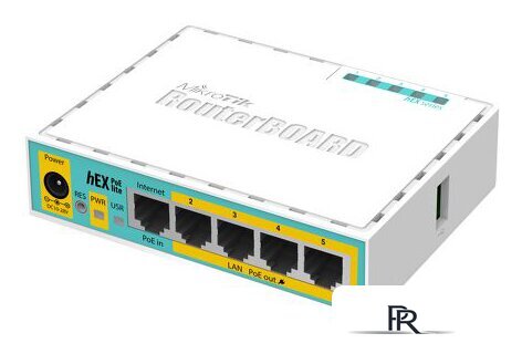 Маршрутизатор Mikrotik hEX PoE lite [RB750UPr2] - Изображение №1 — Интернет-магазин ПроЗаказ