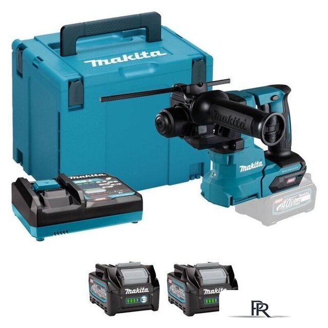 Перфоратор Makita HR010GD201 (с 2-мя АКБ, кейс) - Изображение №3 — Интернет-магазин ПроЗаказ