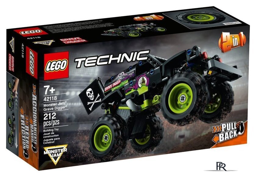 Конструктор LEGO Technic 42118 Monster Jam Grave Digger - Изображение №1 — Интернет-магазин ПроЗаказ