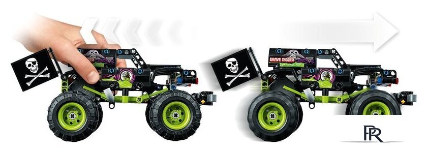 Конструктор LEGO Technic 42118 Monster Jam Grave Digger - Изображение №9 — Интернет-магазин ПроЗаказ
