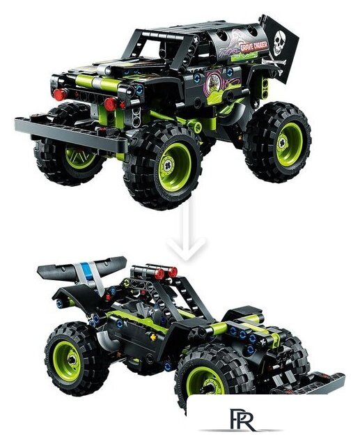 Конструктор LEGO Technic 42118 Monster Jam Grave Digger - Изображение №7 — Интернет-магазин ПроЗаказ