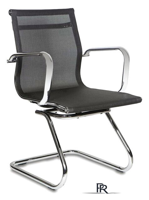 Офисный стул Бюрократ CH-993-LOW-V/M01 (черный) - Изображение №1 — Интернет-магазин ПроЗаказ