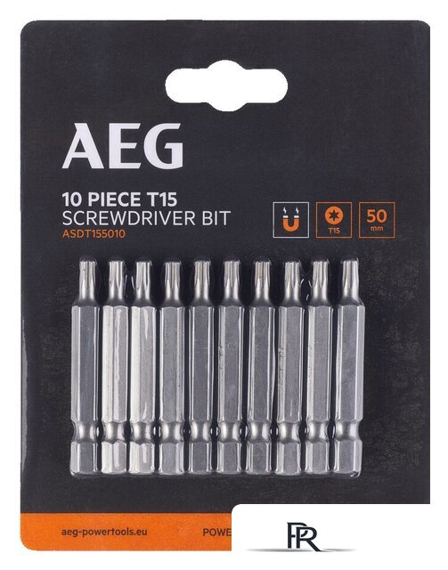 Набор бит AEG Powertools 4932479527 (10 шт) - Изображение №1 — Интернет-магазин ПроЗаказ