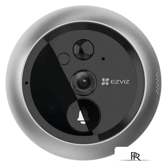 Видеоглазок Ezviz DP2C (серый) - Изображение №2 — Интернет-магазин ПроЗаказ