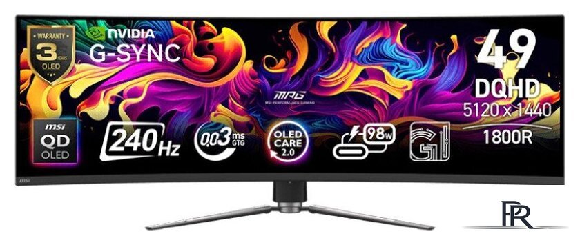 Игровой монитор MSI MPG 491CQPX QD-OLED - Изображение №1 — Интернет-магазин ПроЗаказ