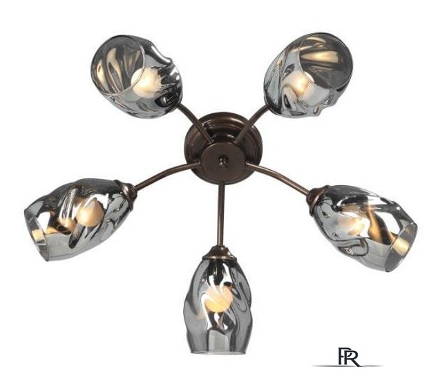 Припотолочная люстра Vitaluce V4936-7/5PL - Изображение №4 — Интернет-магазин ПроЗаказ