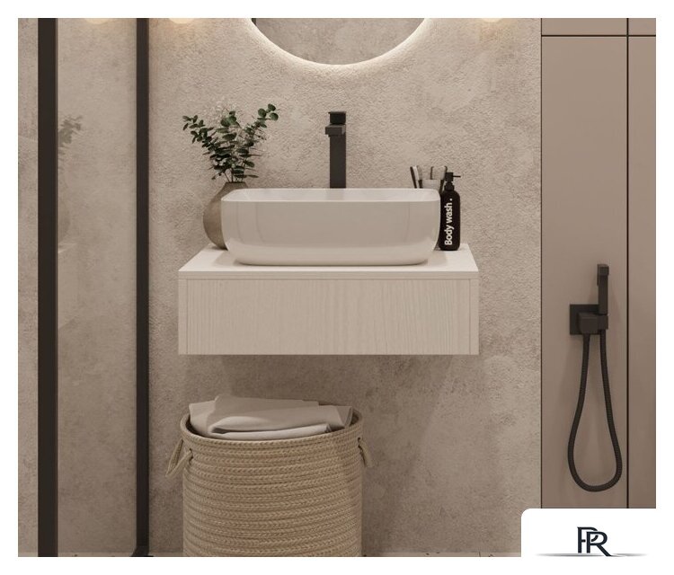  ЗОВ Тумба под умывальник Токио Премиум 60 TP60WWPTOC2 (белый) - Изображение №1 — Интернет-магазин ПроЗаказ