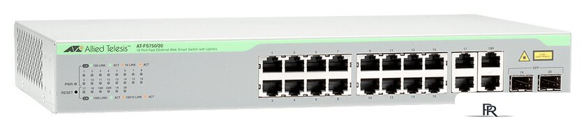 Управляемый коммутатор 2-го уровня Allied Telesis AT-FS750/20 - Изображение №1 — Интернет-магазин ПроЗаказ