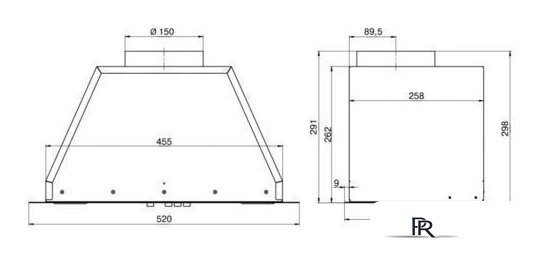 Кухонная вытяжка Elikor Врезной блок 52П-400-П3Д (белый) - Изображение №2 — Интернет-магазин ПроЗаказ