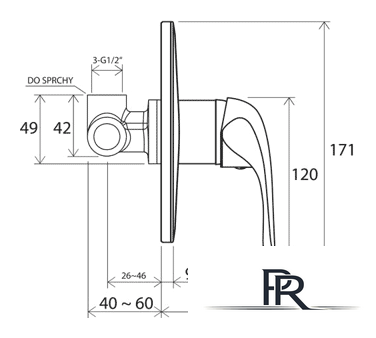 Смеситель Ravak Rosa RS 062.01 [X070015] - Изображение №2 — Интернет-магазин ПроЗаказ