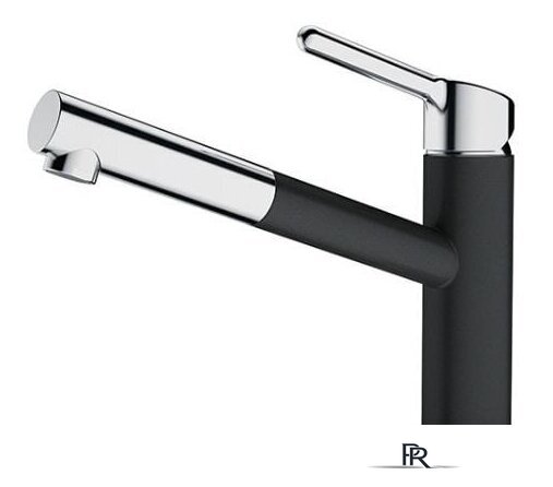 Смеситель Franke Orbit Pull Out 115.0623.057 (хром/оникс) - Изображение №1 — Интернет-магазин ПроЗаказ