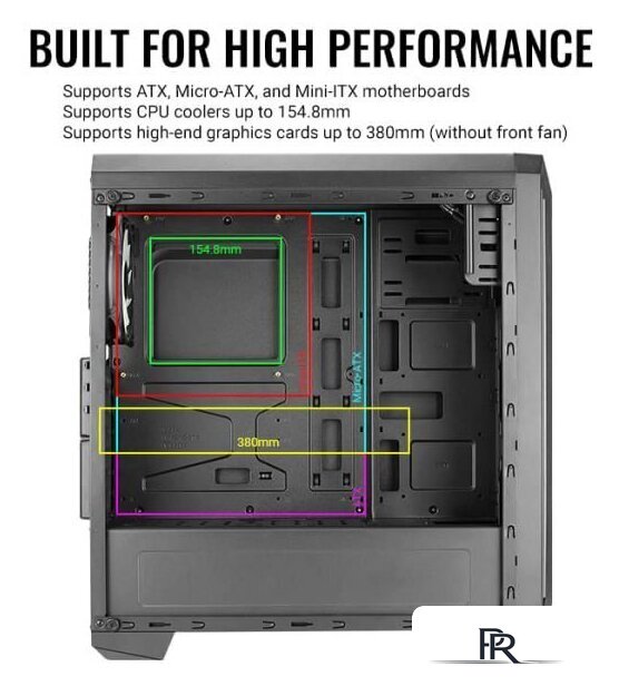 Корпус AeroCool Skyline-A-BK-v1 - Изображение №8 — Интернет-магазин ПроЗаказ