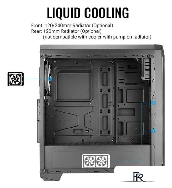 Корпус AeroCool Skyline-A-BK-v1 - Изображение №7 — Интернет-магазин ПроЗаказ