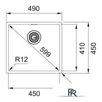 Кухонная мойка Franke BXX 210-45 127.0679.183 (нержавеющая сталь) - Изображение №2 — Интернет-магазин ПроЗаказ