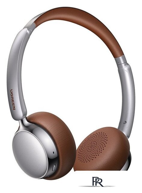 Наушники Ugreen Studio Plus HP207 (серебристый/коричневый) - Изображение №2 — Интернет-магазин ПроЗаказ