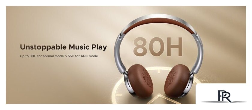 Наушники Ugreen Studio Plus HP207 (серебристый/коричневый) - Изображение №4 — Интернет-магазин ПроЗаказ