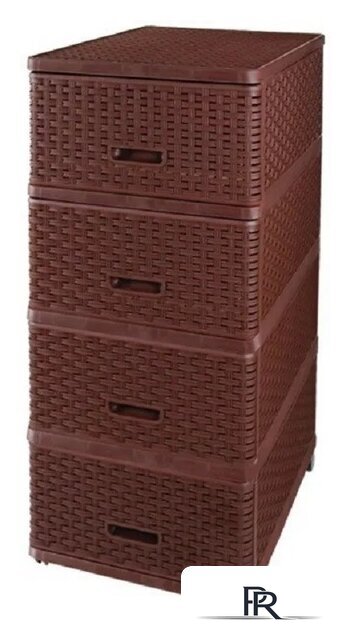 Комод Dunya 04054 (коричневый) - Изображение №1 — Интернет-магазин ПроЗаказ