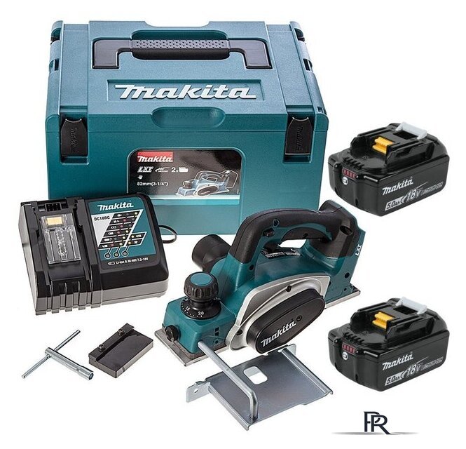 Рубанок Makita DKP180RTJ (с 2-мя АКБ, кейс) - Изображение №1 — Интернет-магазин ПроЗаказ