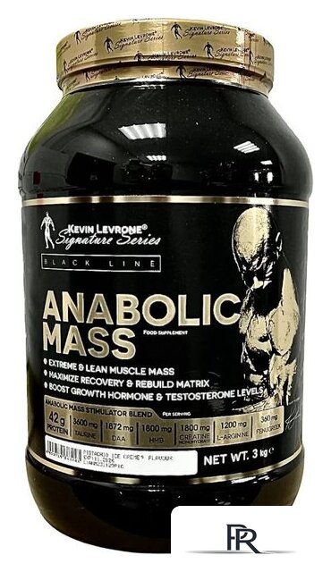 Гейнер Kevin Levrone Anabolic Mass (3 кг, малина) - Изображение №1 — Интернет-магазин ПроЗаказ