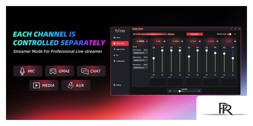 Проводной микрофон FIFINE AM8PROT (черный) - Изображение №15 — Интернет-магазин ПроЗаказ