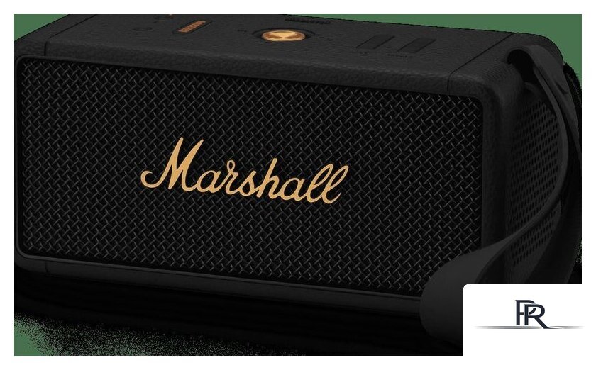 Беспроводная колонка Marshall Middleton (черный/латунь) - Изображение №2 — Интернет-магазин ПроЗаказ