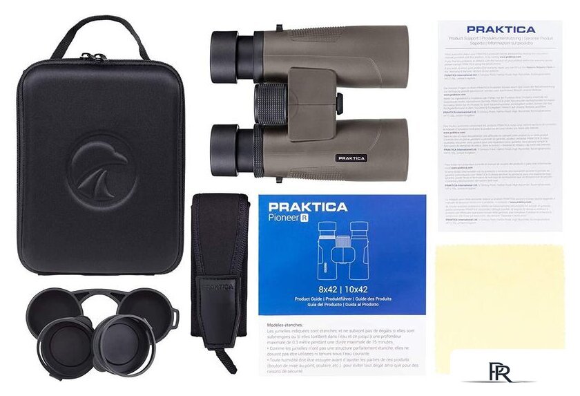 Бинокль Praktica Pioneer R 10x42 (умбра) - Изображение №5 — Интернет-магазин ПроЗаказ