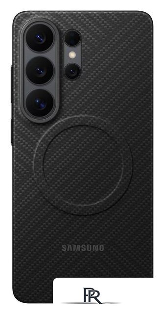 Чехол для телефона Samsung Carbon Magnet Case для Samsung Galaxy S26 Ultra (черный) - Изображение №3 — Интернет-магазин ПроЗаказ